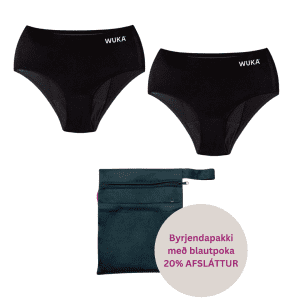 Wuka túrnærbuxur - Byrjendapakki með blautpoka